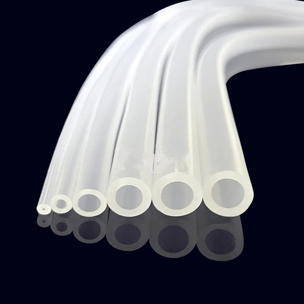 Tuyau En Silicone 1m ID 4mm X OD 9mm - Flexible Qualité Alimentaire Transparent - Transfert Eau Air Liquides