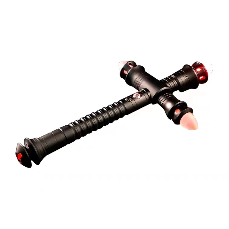 

ZK30 Smooth Swing Heavy Dueling Lightsaber 11 Color Changing 10 sets Soundfonts Metal Hilt Cross Laser Sword Gifts and Toys