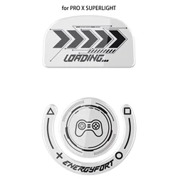 Enhanced Gaming Mouse Skate Pads with Rounded Edges (WHITE)