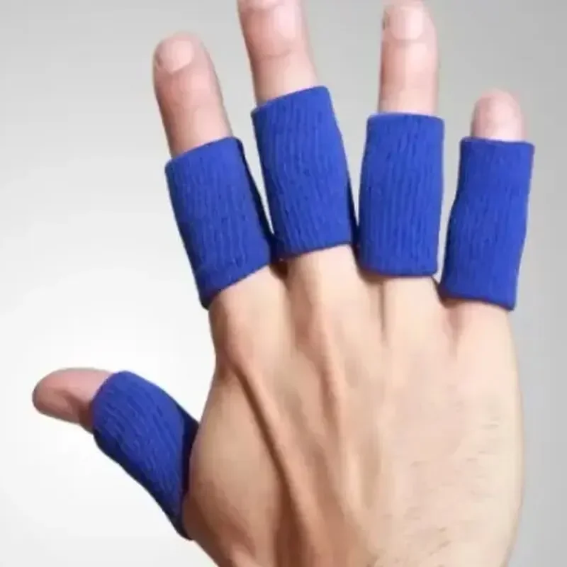 1Pcs/Set Finger Protection Arthritis Support Finger Guard Outdoor Sports Basketball Volleyball Elastic Sleeves Elastic