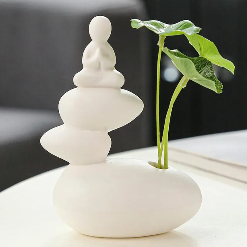 

Креативный простой стиль, белый цвет, Фотофон, Фотофон, зеленый Растительный контейнер, настольные украшения для офиса, домашний декор