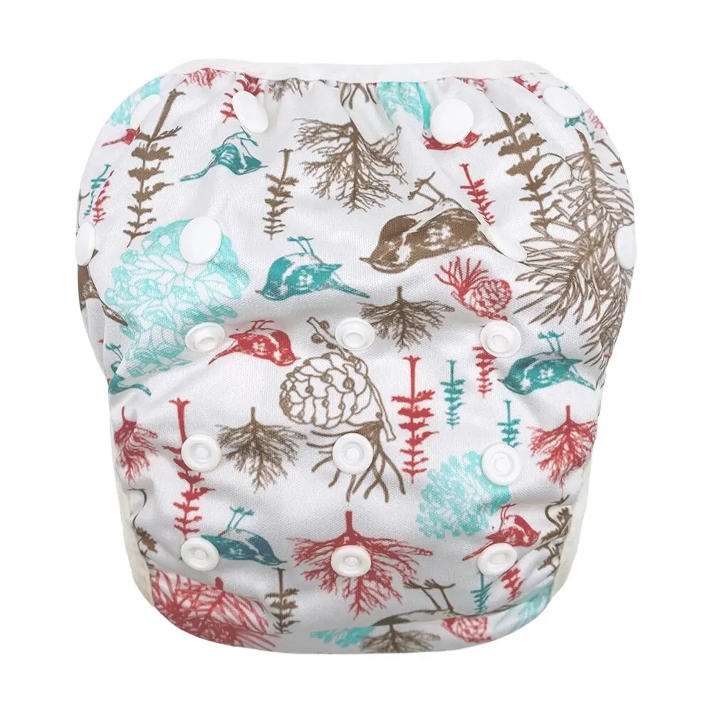 Baby summer breathable mesh fabric adjustable pool pant swimming pool diaper cover reusable washable baby nappy 1PC