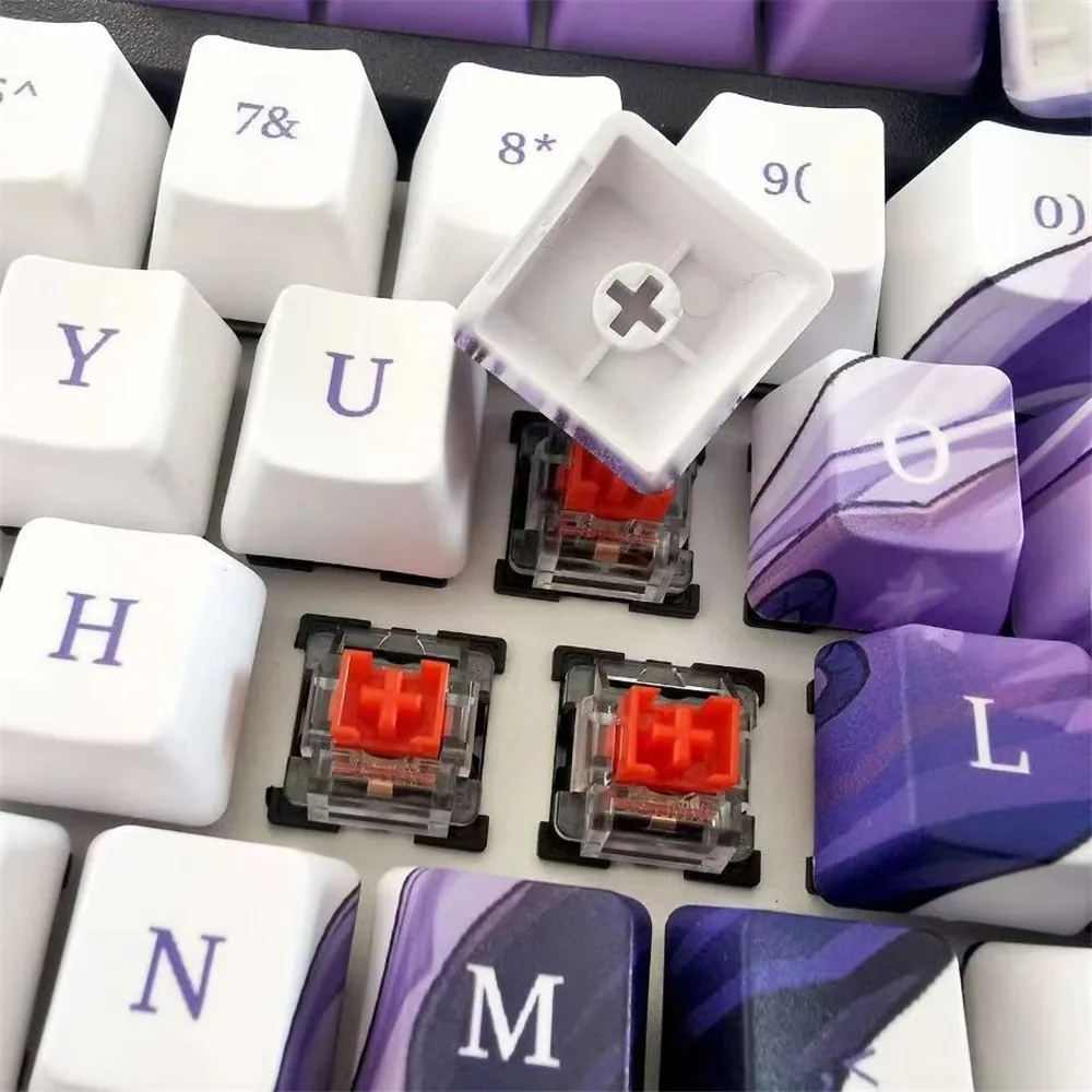 anime keycap teclado mecânico para cereja mx