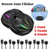 Auto Clicker Physical Simulation Finger Click Device Adjustable Finger Clicking Simulator Game Clicker For Live Broadcast Likes