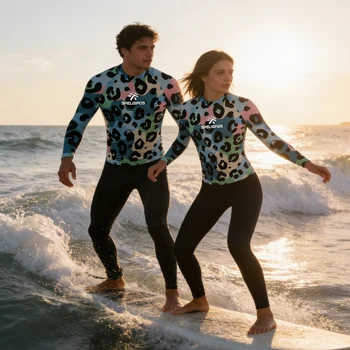 Women's and Men's Long Sleeve Surfing Clothing Rash Guard Surf Clothes High Quality Swimsuit T-shirt for Water Sports Fishing 1