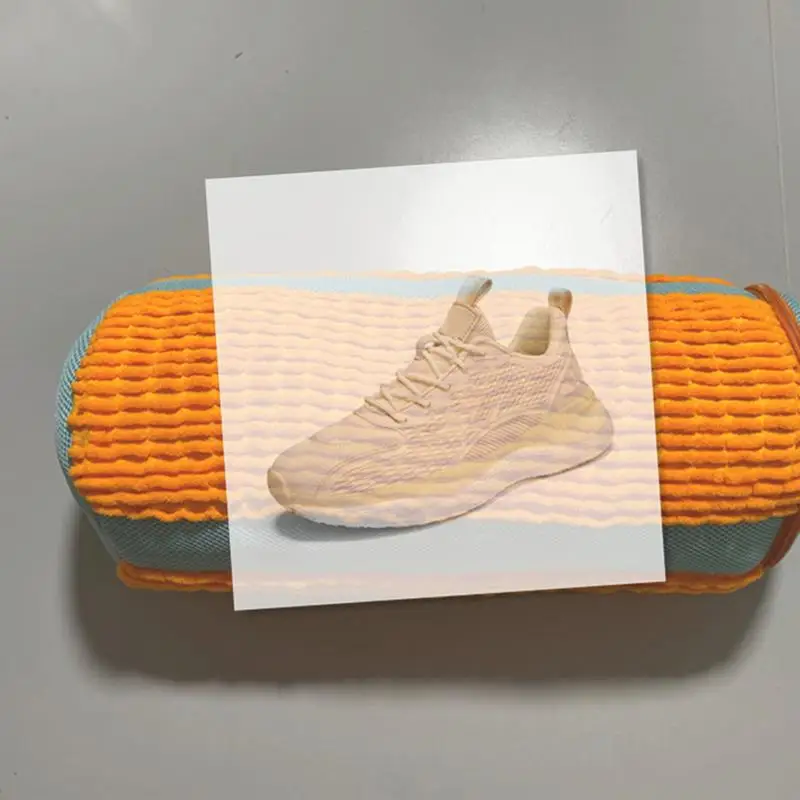 Laundry Shoe Bag Laundry Sneaker Cleaning Bag Reusable Cylindrical Laundry Bag Orange Anti-Deformation Shoe Bag For Protects 3