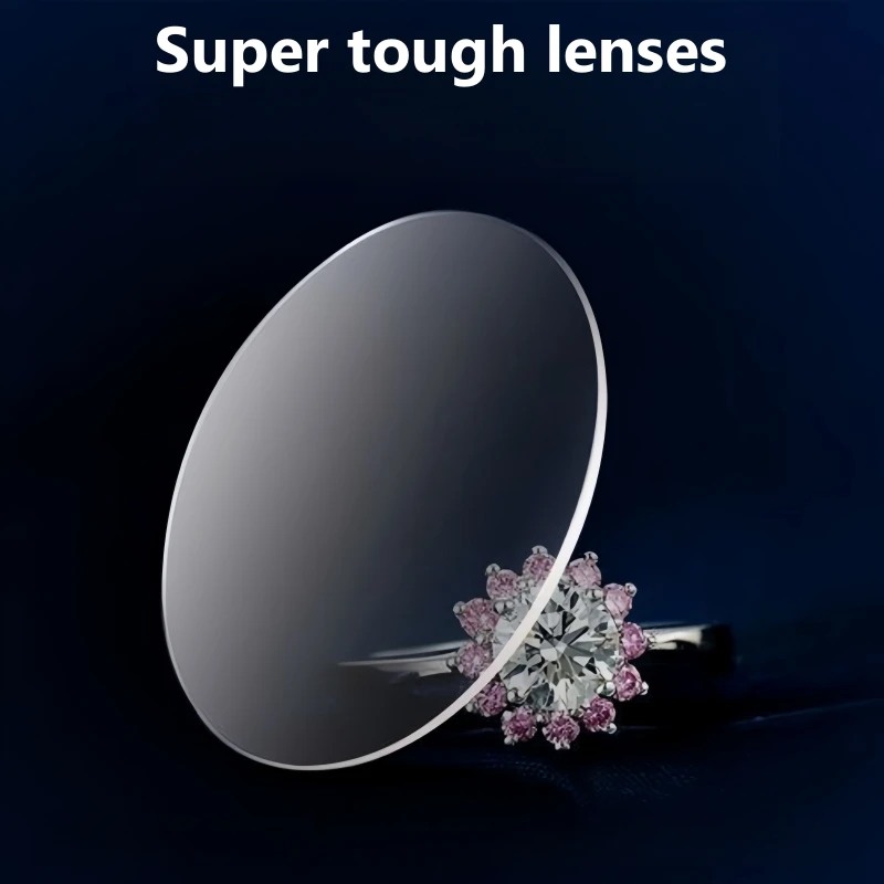 Lzabella MR-8/MR-7 Super Tough Myopia Hyperopia Aspherical Lenses Anti-reflective Anti-scratch HD Rimless Glasses Optical Lens