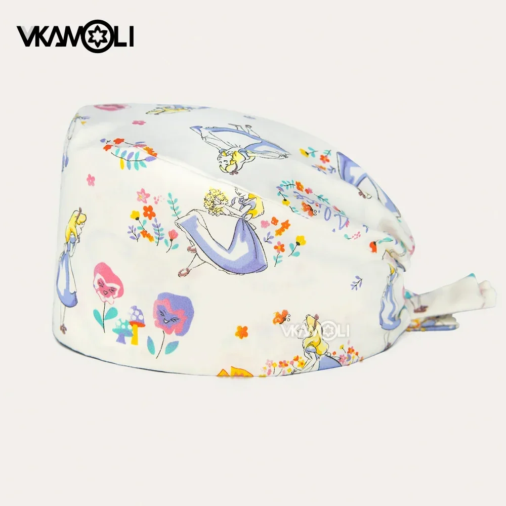 Nurse Hat medical scrub hats For Women Men gorros quirurgic Salon Pharmacy Bonnet Caps Lab Pet Doctor Surgicals Cap