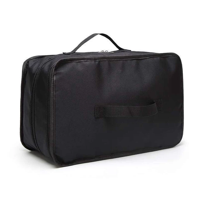 2 Hook 4 Rétegű Kültéri Kemping Tároló Függő Táska Hordozható Vízálló Szárítás Nettó Összecsukható Túrázási Utazási Csomag Hálózsák - Image 6