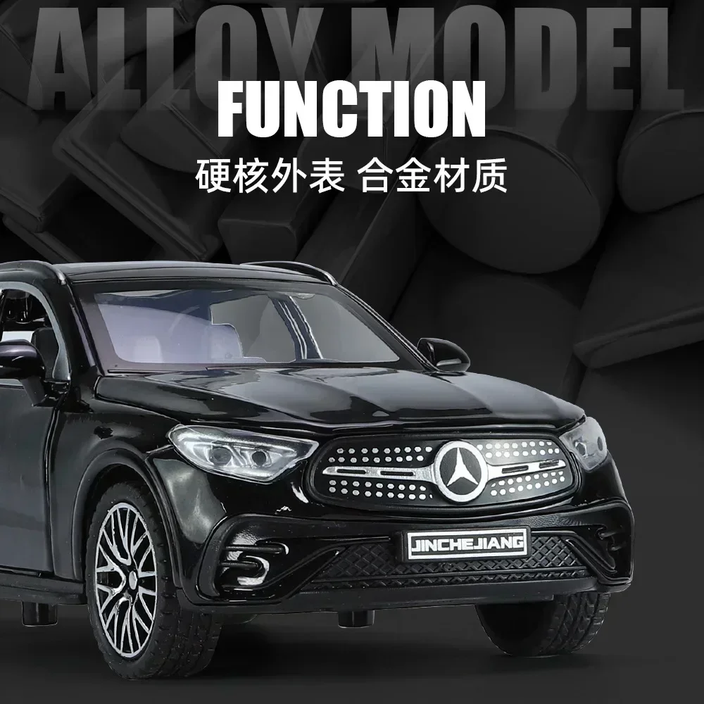 1:32 Mercedes-Benz GLC-400E 63S High Simulation Diecast Metal Alloy Model car Sound Light Pull Back Collection Kids Toy Gifts 2