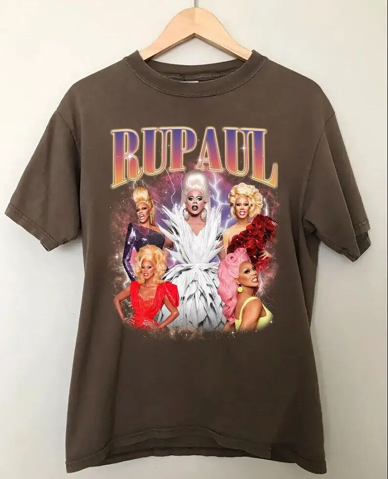 Рубашка RuPaul в стиле ретро, рубашка RuPaul