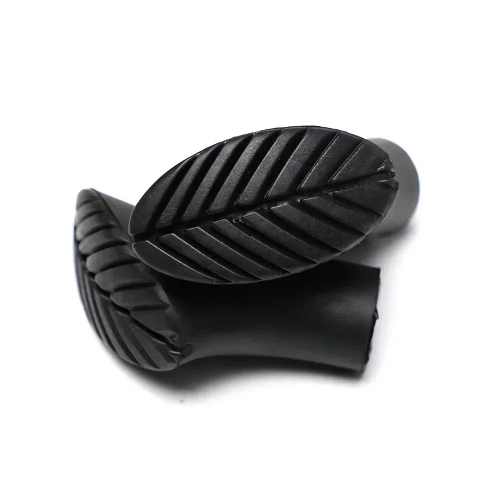 1pair Walking Stick Trekking Pole Tip Protector Rubber Pad Cushioning Replacement Tip For Trekking Hiking Accessories
