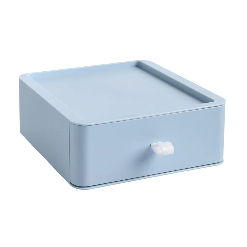 1 scatola portaoggetti salvaspazio trasparente per cassetti (2/3/4 livelli) Ordina ufficio casa dormitorio, trucco, penne, gioielli, stazionario - immagine 6