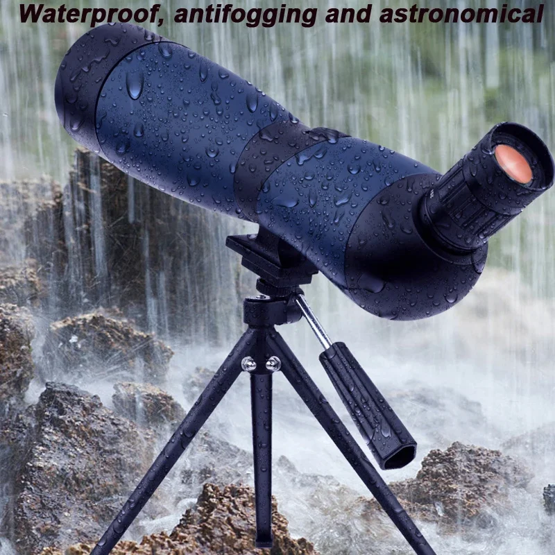 25-75x70/60 HD Spotting Scope Zoom Monocular BAK7 Prism Waterproof Telescope for Target Shooting Bird Watching Outdoor Camping 6