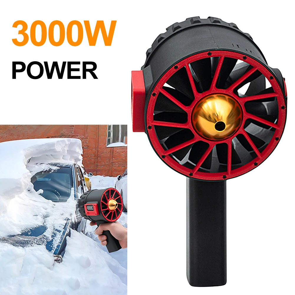 High Power Dust Blower 5000g Thrust Turbo Violent Fan Snow Removal Air Dryer High Speed Ducted Fan Computer Keyboard Cleaner