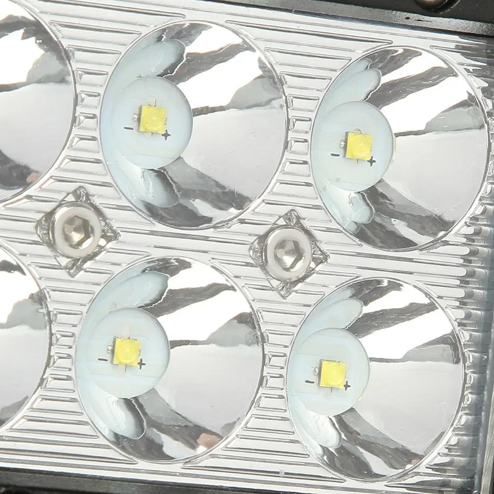 12V 24V 4인치 18W LED 작업등 바 램프 (오토바이, 트랙터, 보트, 오프로드, 4WD, 4x4 트럭, SUV, ATV용)