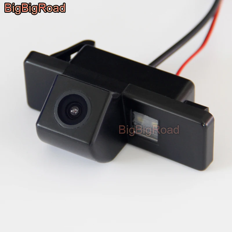 

BigBigRoad For Citroen C4 C5 C-triomphe C-Qquatre C4 Dualis For Peugeot 307cc 308 408 Pathfinder Car HD Rear View Parking Camera