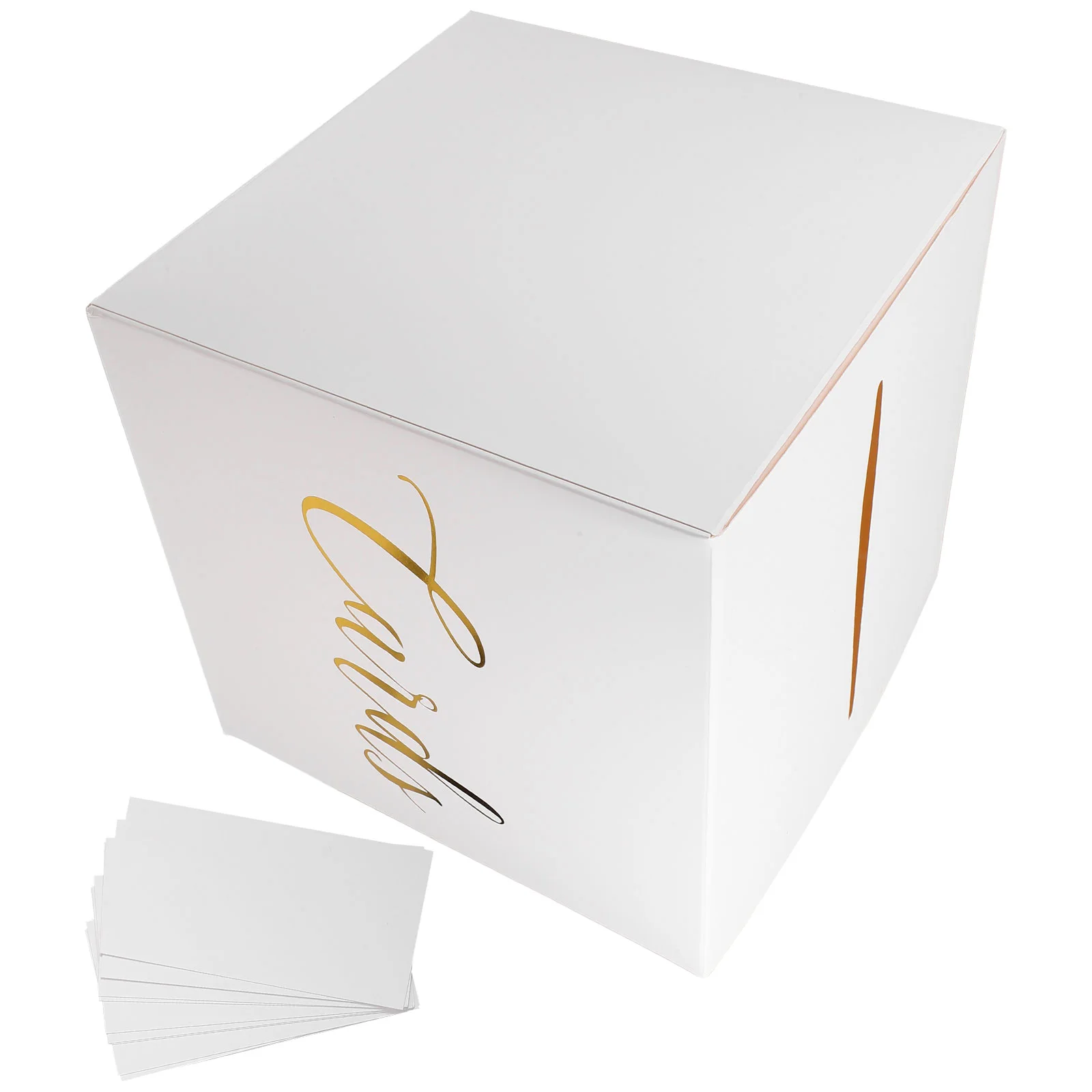 Wedding Card Box Birthday Parties Small Gifts Keepsake Boxes Paper Decoration Case Postcards
