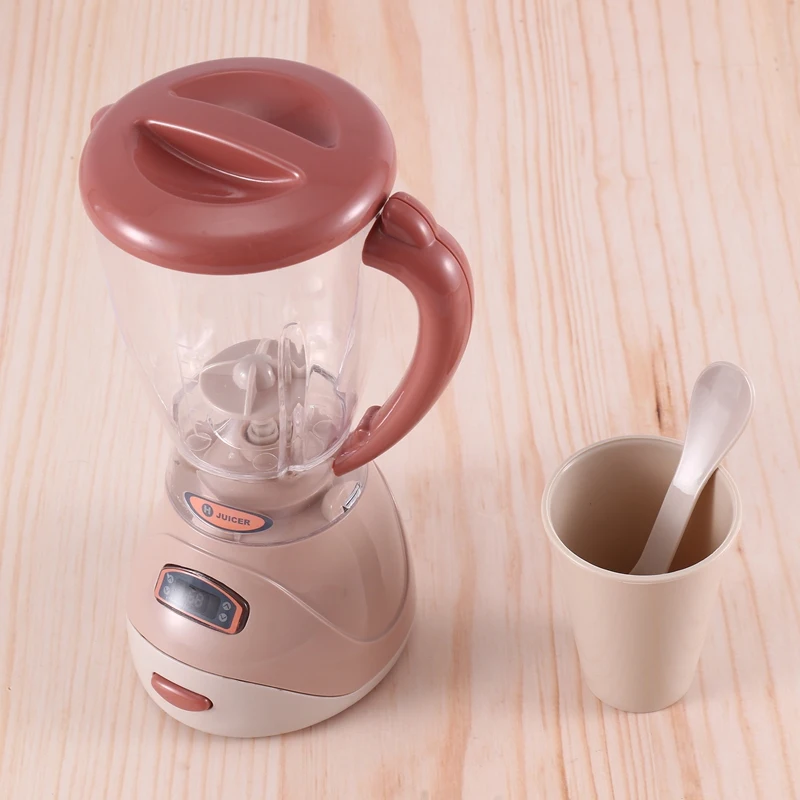 Yh129-1Se Household Simulation Electric Juice Machine Children\'s Small Home Appliances Kitchen Toys Boys And Girls Set