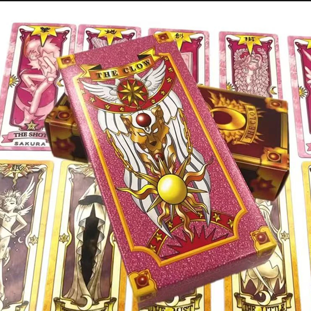 Anime Cosplay Clow Cards Tarot Prop Poker – Fun Party & Holiday Accessory