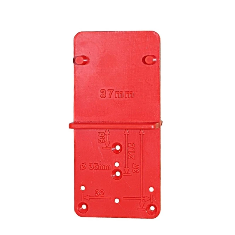Stainless Steel Hinges Door Hinges Hinge Hole Drilling Guide 26mm 35mm Hing Installation Jig Door Cabinet Hinge Hole Locator Woodworking Tool Accessory