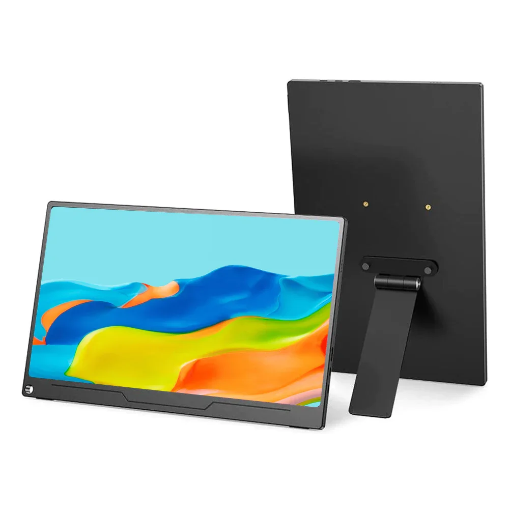 モニタースタンド1台、自立式VESAモニター　デスクマウント 完璧なポータブル VESA モニタースタンド、手ネジ付き 7 ～ 18.5