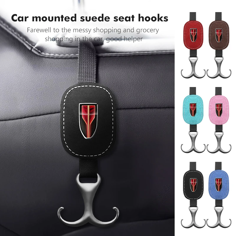 Seggiolino Auto Gancio Posteriore Chiusura In Pelle Di Pelliccia Accessori Interni Per Hong Qi Bandiera Rossa H5 Faw Bandiera Rossa Hs5 Hs7 H5 H7 H9 2