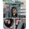 Children's Sofas, LX15 14pcs Modular Kids Play Couch, Child Sectional Sofa, Fortplay Bedroom and Playroom Furniture for Toddlers 6