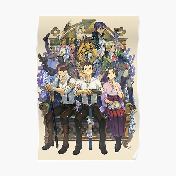 

Постер с изображением великого Эйса атторни на 20-ю годовщину, Настенный декор, печать, живопись, картина для дома, винтажное украшение комнаты, современный без рамки