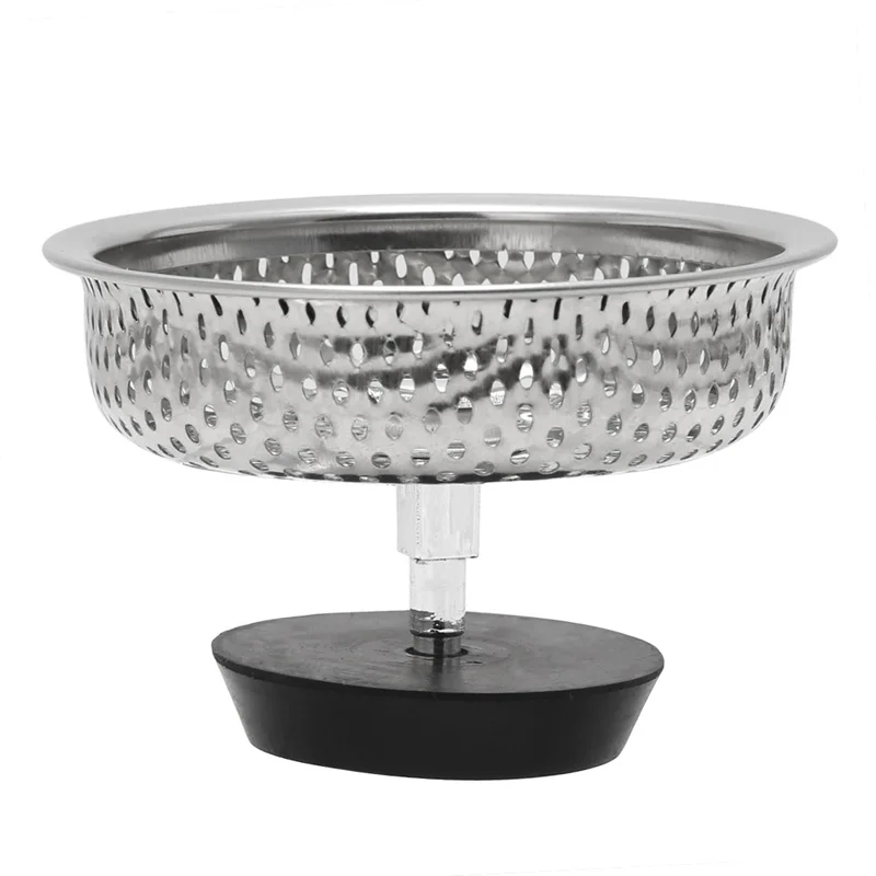 Mesh Kitchen Stainless Steel Sink Strainer Disposer Plug Drain Stopper Filter 3