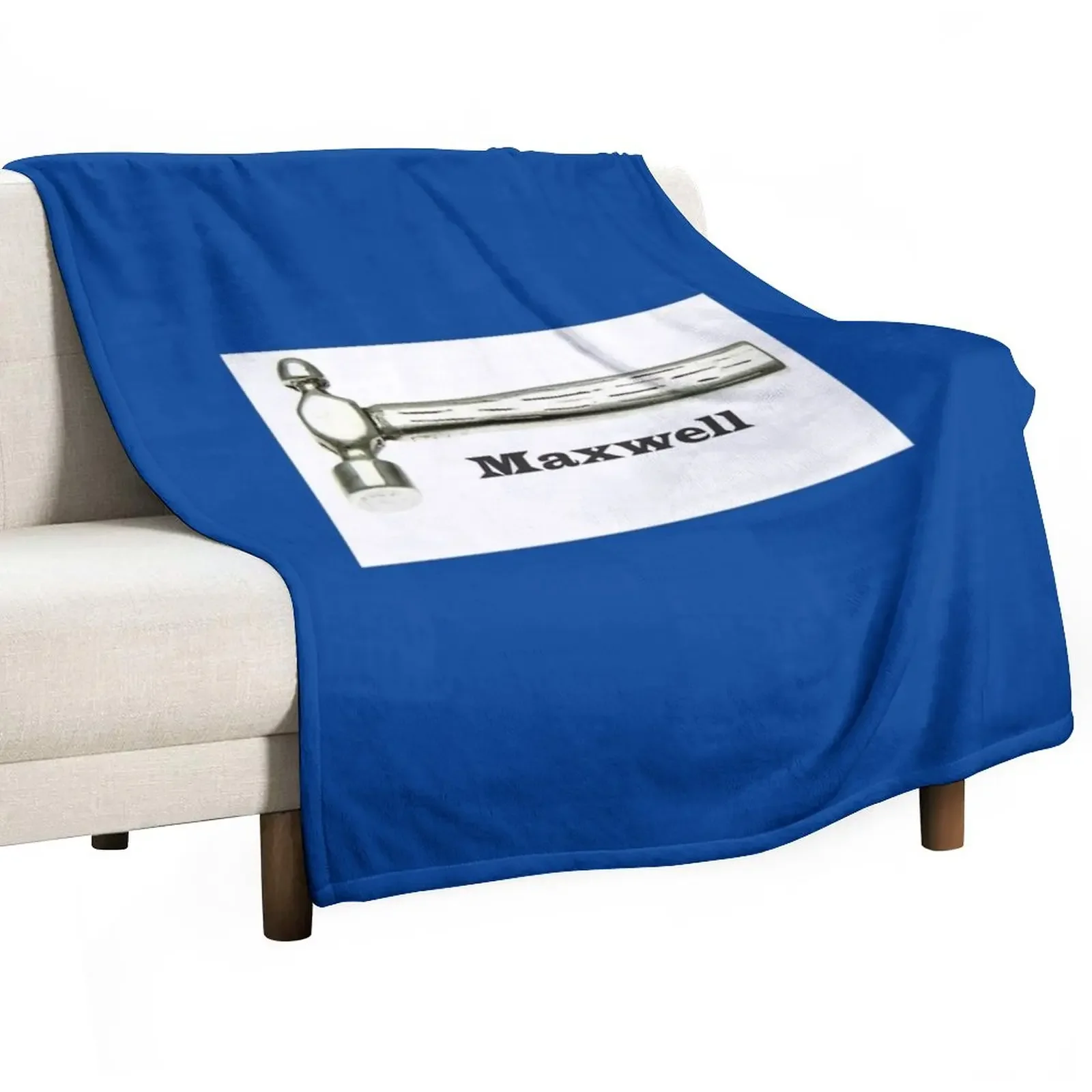 

Maxwell Silver Hammer Throw Blanket Soft Plaid Sleeping Bag For Decorative Sofa Blankets