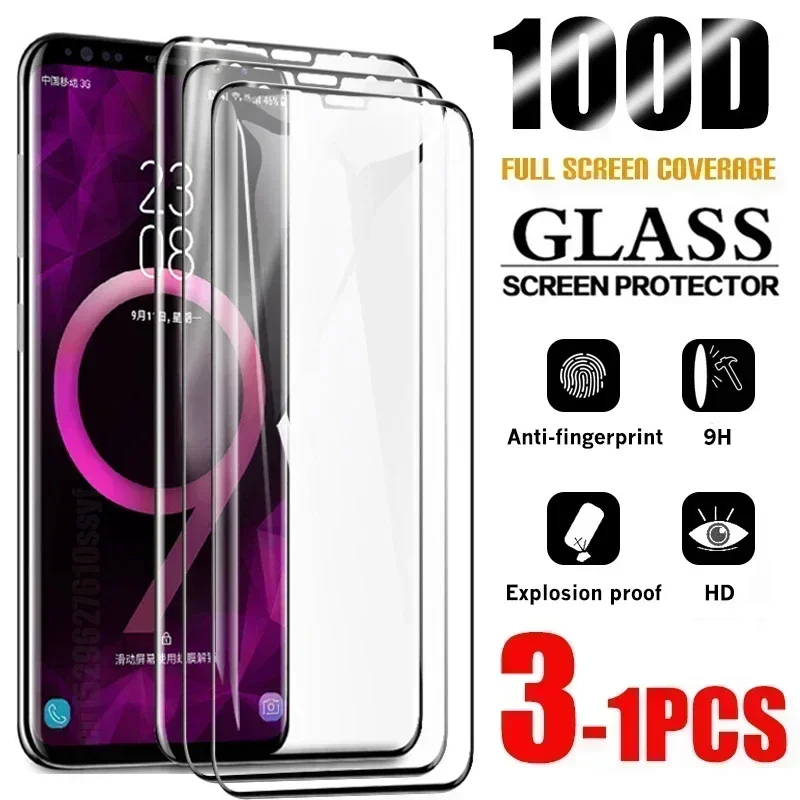 

Защита экрана для Samsung Galaxy S21, S20, S10, Note 20 Ultra Plus, защитное закаленное стекло, S8, S9, Note 10, 9, 8 Plus, S10, E, 4G, 5G HD