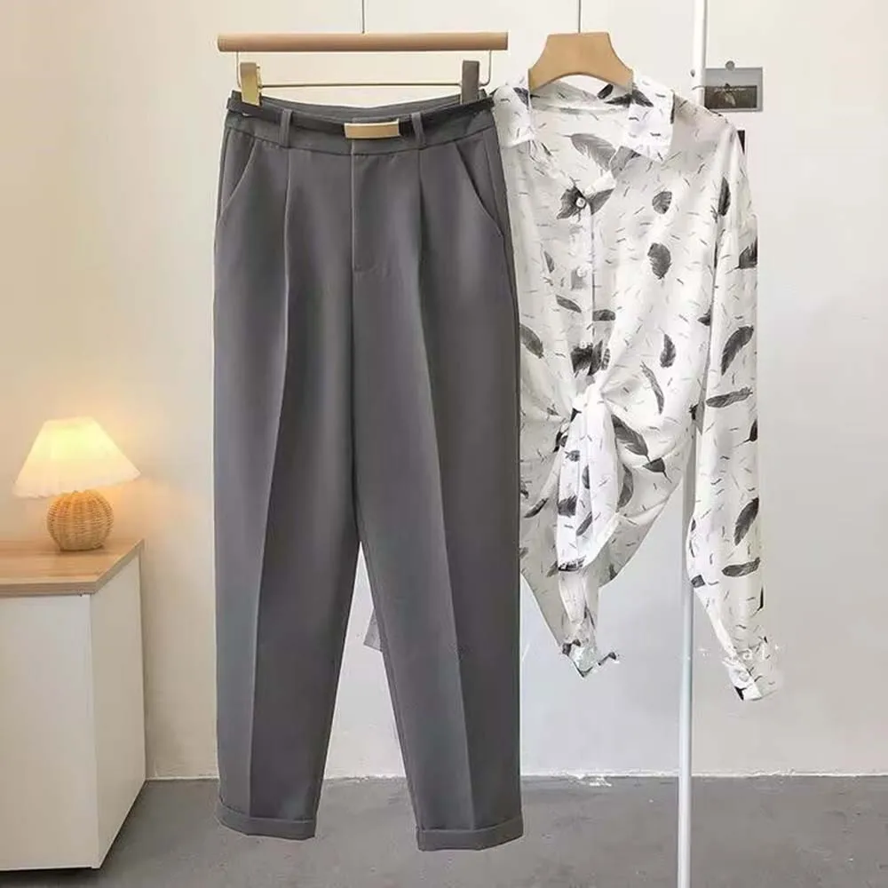 

Брюки женские прямые на молнии с завышенной талией, черные/фиолетовые