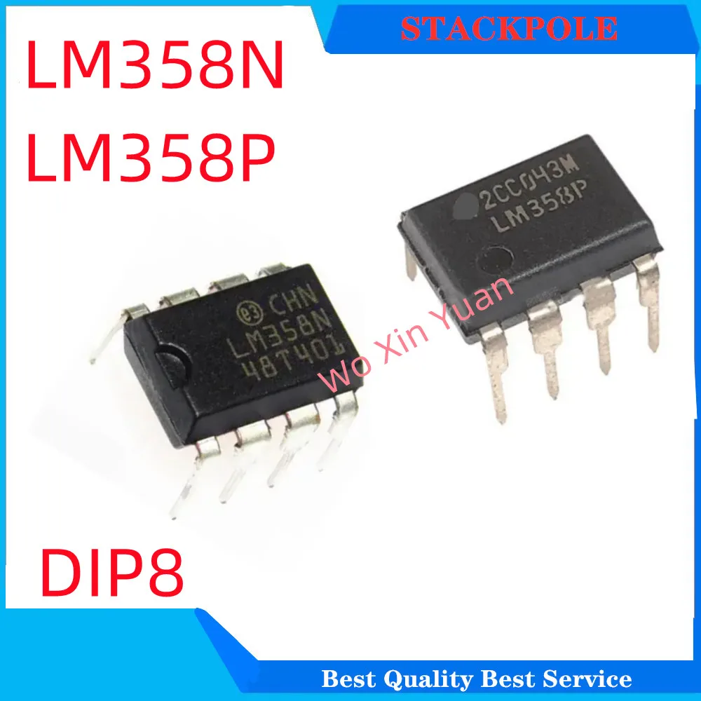 20PCS LM358P DIP8 LM358 DIP LM358N DIP-8 358P new and original IC