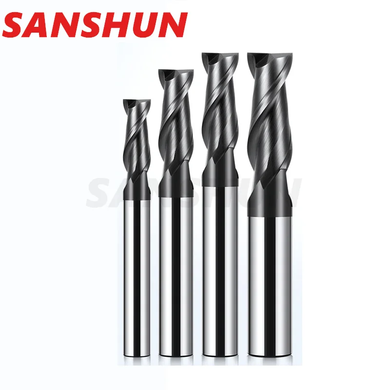 HRC682FlutestungstensteelflatbottommillingcutterkeywaycutterSpecialendmillingcutter