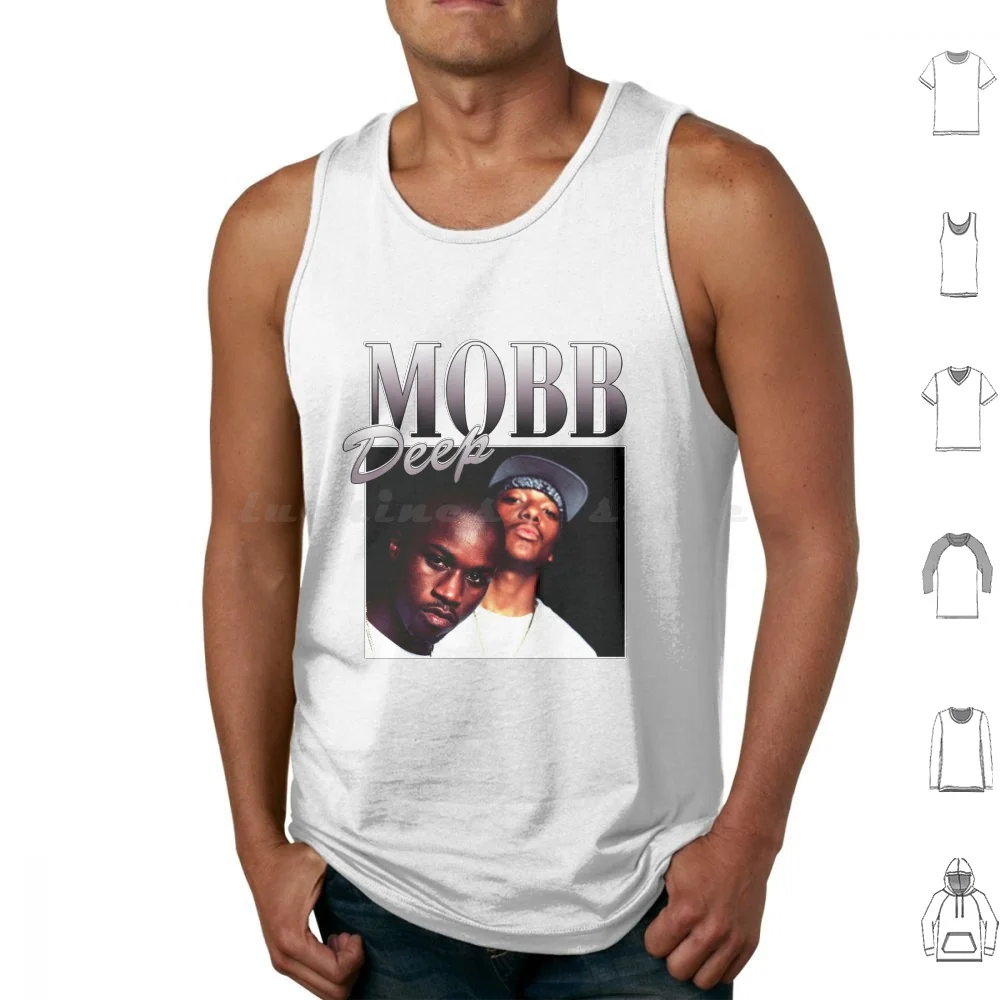 

Mobb Deep T Tank Tops Vest Sleeveless Mobb Deep