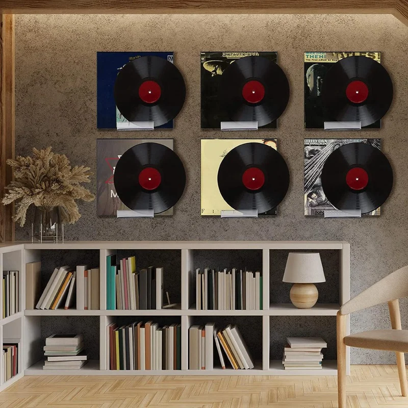 Now Playing Wall Mount Record Rack Single Size 