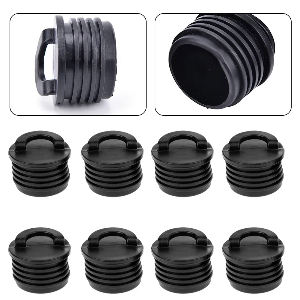 Lot de 4 bouchons de vidange pour kayak - Bouchons étanches 3,5 cm pour canoë et bateau