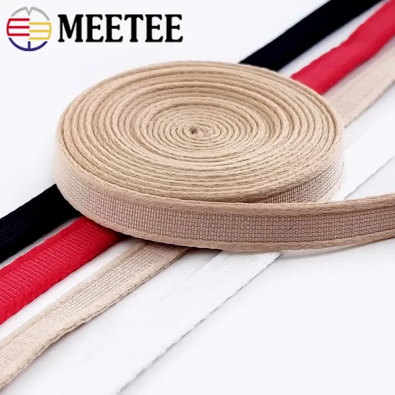 2/5/10M 3/8 10mm Nylon Underwire Channeling Ribbon Webbing Bra Wire  Tubular Protective Sleeve Lace Trim Sewing Accessory