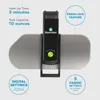 SF-680 Digital Steam Press with Multiple Fabric Settings and Steam Burst Function,Stainless/Black, Stand 6