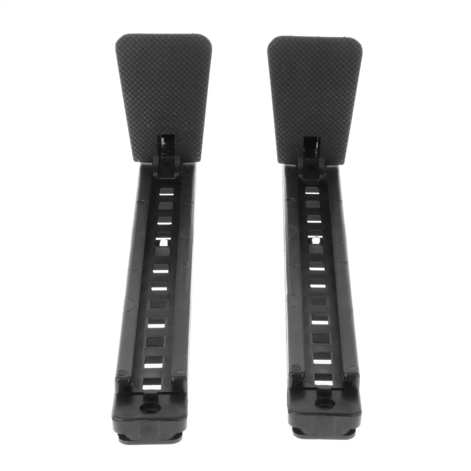 

Kayak Foot Pegs Easy to Install Set of 2 Replacement Nylon with Lock 15 Inches Kayak Accessories Black Foot Rest Pedals