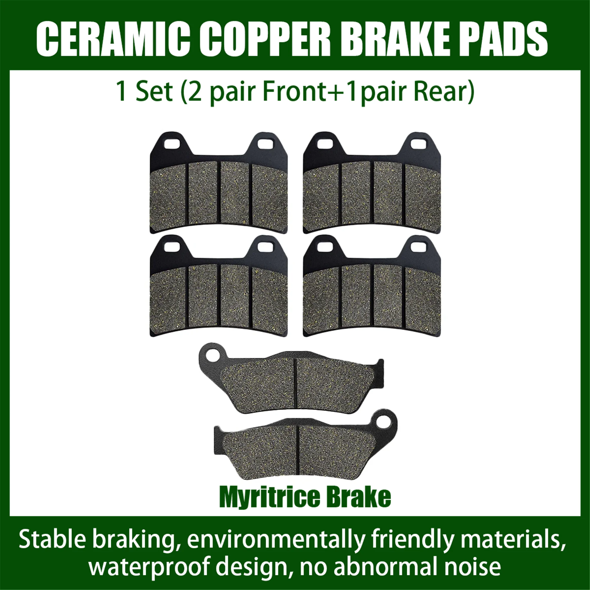 Myritrice Adatto Per Ktm 790 1050 1090 Adventure 2018-2021 790 890 Adventure R 790 890 1290 Adventure R Rally Pastiglie Freno Anteriori Posteriori