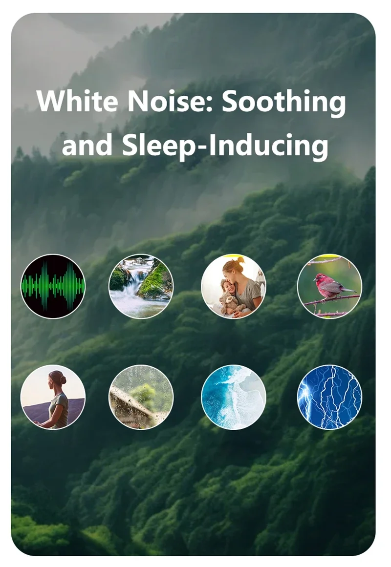 Smart Pillow Bluetooth Speaker For Sleep Enhancement_voghion.com