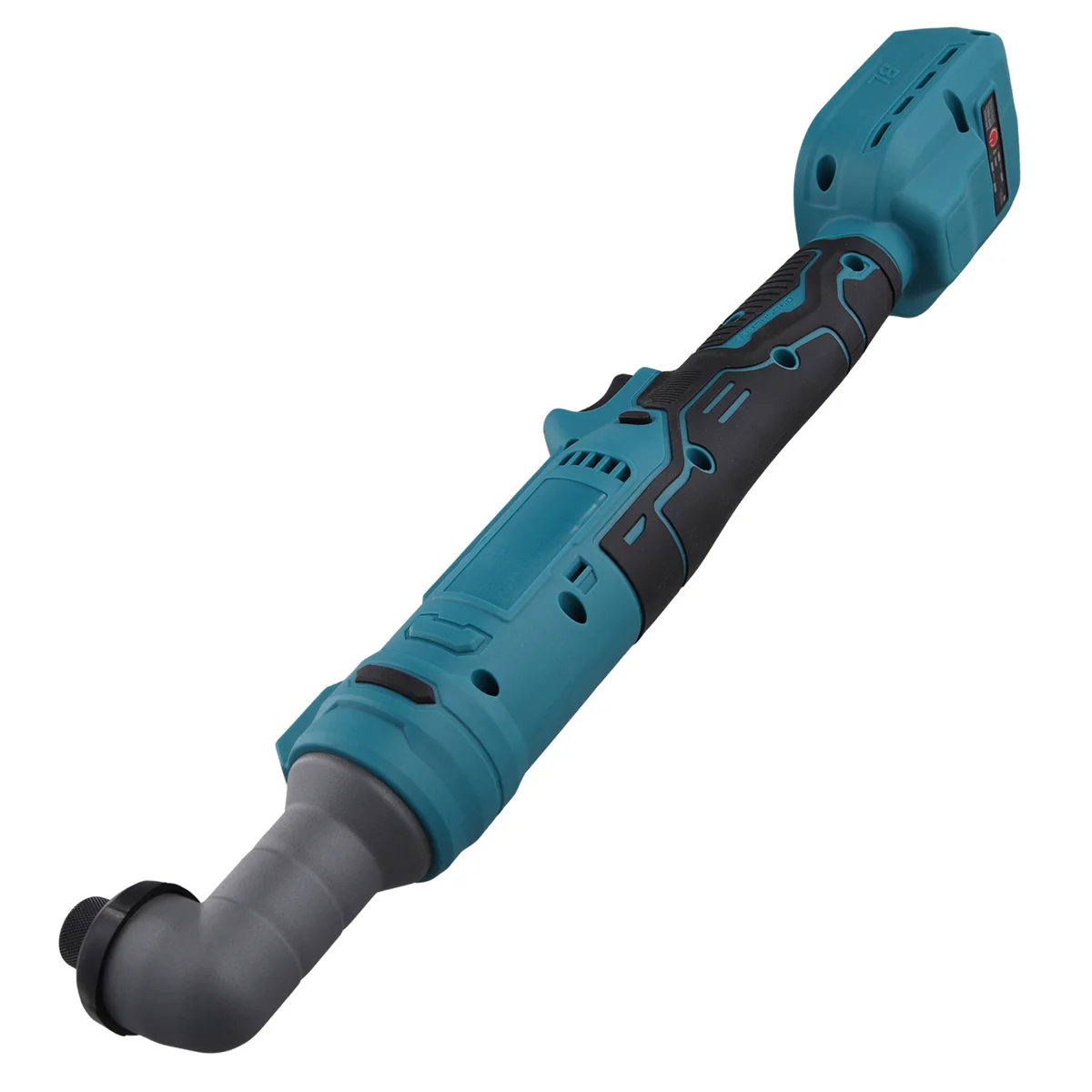 Cordless Impact Wrench Brushless 90 Degree Right Angle Small Electric Ratchet Wrench 1/4 Collet For Makita 18V Battery