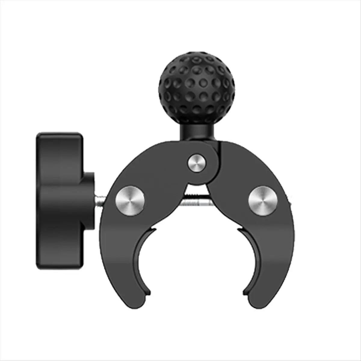N05R Gopro/Insta360 Garmin 카메라용 1인치 25mm 오토바이 램 볼 마운트 지원 ??자전거 핸들바 레일링 슈퍼 클램프 B