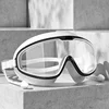 Silicone Summer Swimming Goggles Swim Glasses Frame with Earplugs Men Women Professional HD Anti-fog Eyewear Parts Huangzi 6