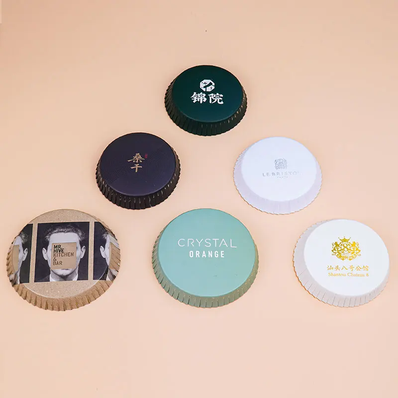 100PCs Disposable Paper Cup Lids Drinking Paper Cup Covers Coffee Tea Lids Restaurant Hotel Supplies