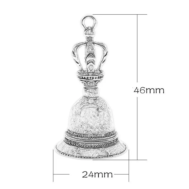 Christmas Bell 1PC Tibetan Bronze Bell Christmas Tree Pendant
