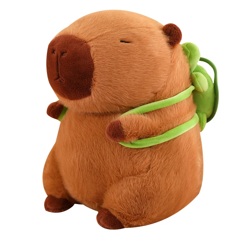 Pelúcia Capivara Desenho Animado - bonitos do Plushie do Capybara Almofada  - Brinquedos pelúcia simulação capivara, brinquedos boneca capivara pelúcia  fofinhos Littryee