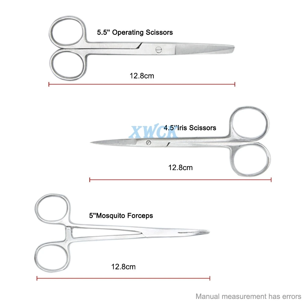 Set Chirurgico Minore Kit Di Sezionamento Per Studenti Strumenti - Foto 7